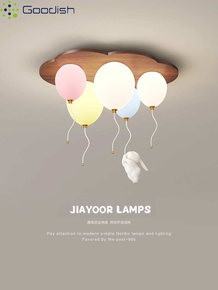 Led Balloon Light - Modern Nordic Luxury Rainbow Multi-Color Balloon