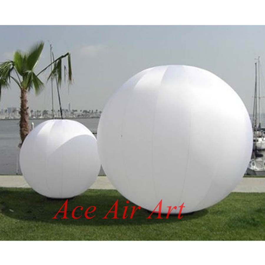 Inflatable White Round Ball, P - Party Event Supplier ulasan dan harga