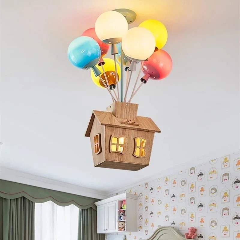 Modern cartoon balloon ceiling - Led Balloon Light ulasan dan harga