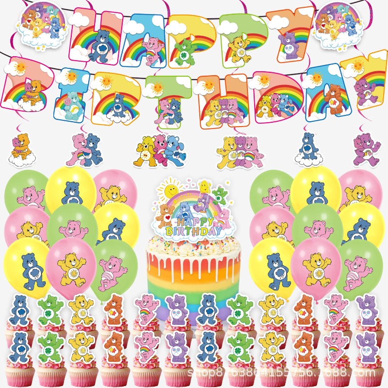 New Cute Cartoon Care Bears Th - Supply Event ulasan dan harga