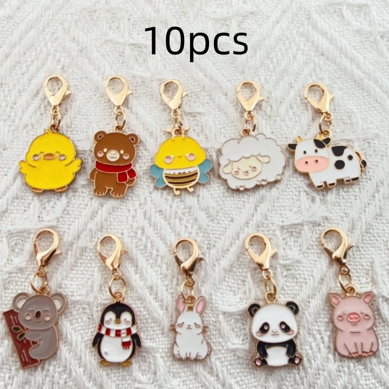 10pcs alloy drip oil cartoon a - Party Favor Bag ulasan dan harga