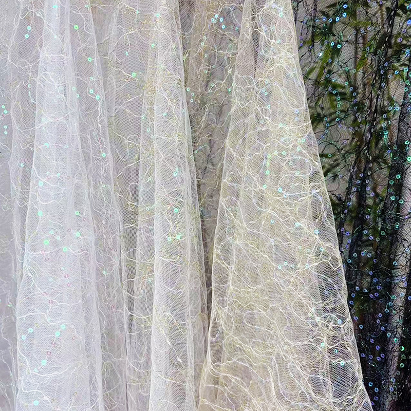 4 Colors French Tulle Evening  - Glitter Tablecloth ulasan dan harga