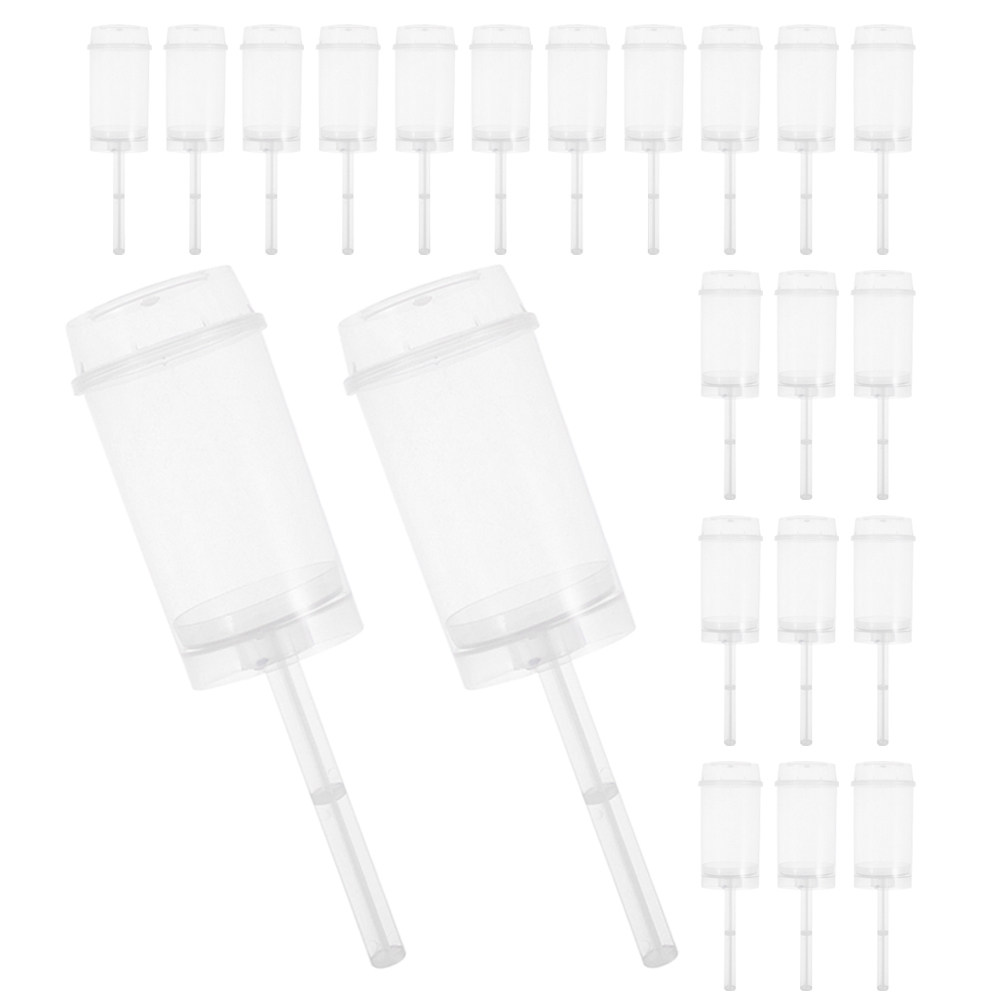 50Pcs Cake Pushup Tubes Clear  - Plastic Cup 50Pcs ulasan dan harga