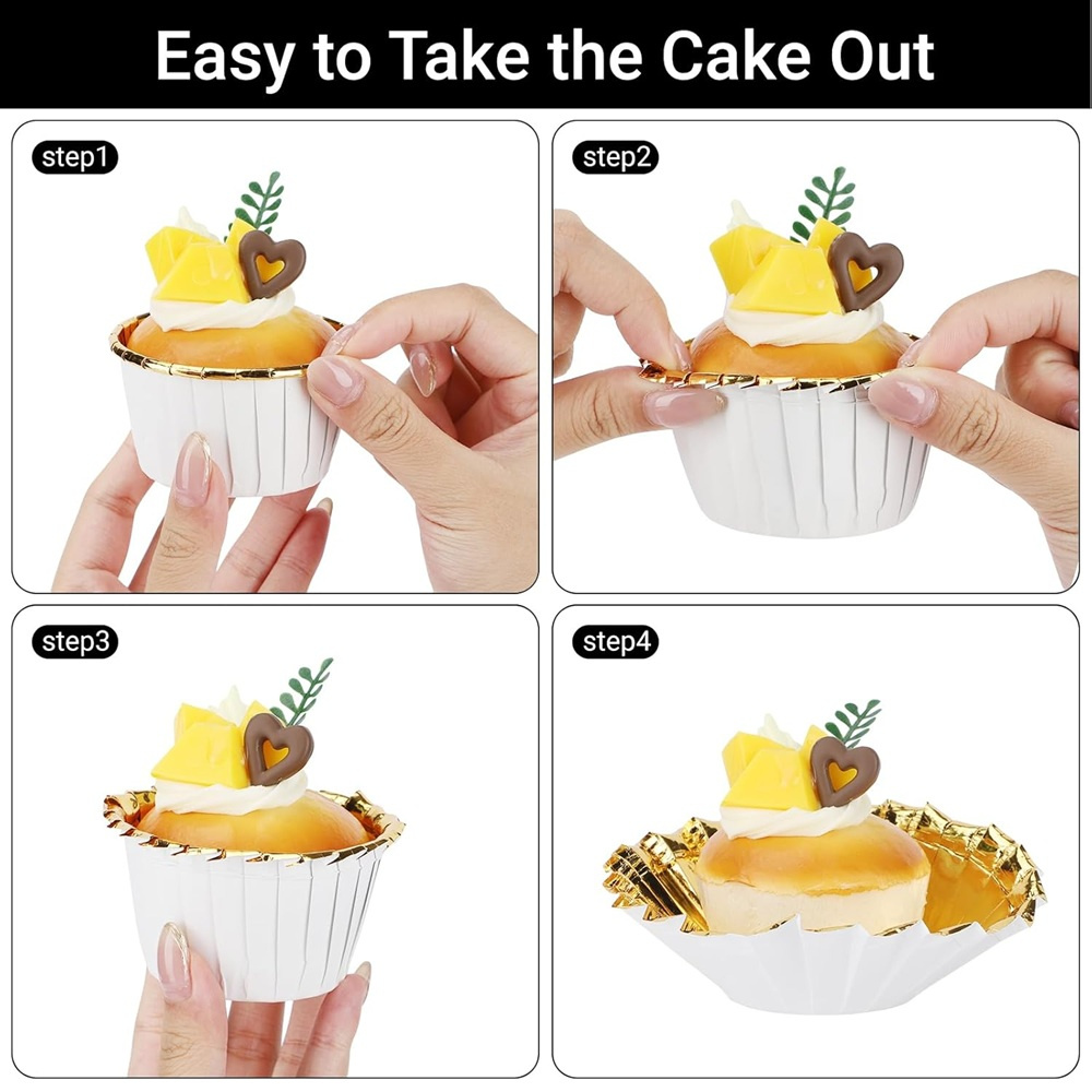 50 pcs Muffins Cup Paper Cupca - Plastic Cup 50Pcs ulasan dan harga