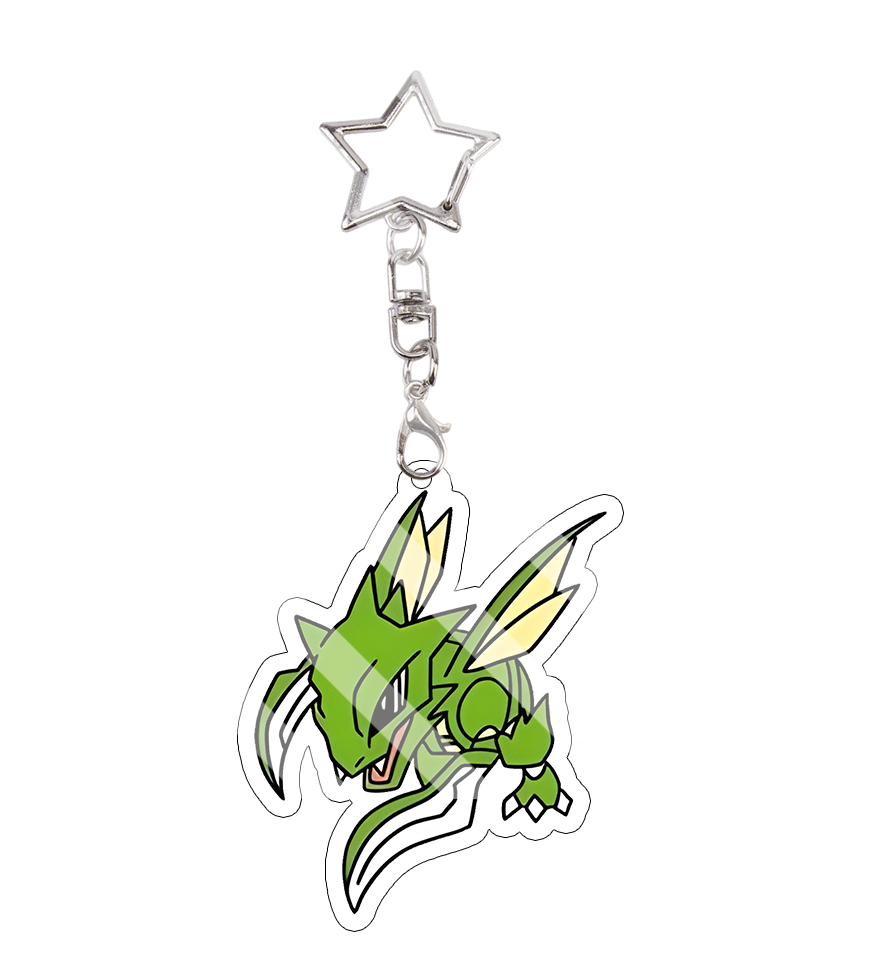 Slowpoke Garchomp Acrylic Keyc - Supply Event ulasan dan harga