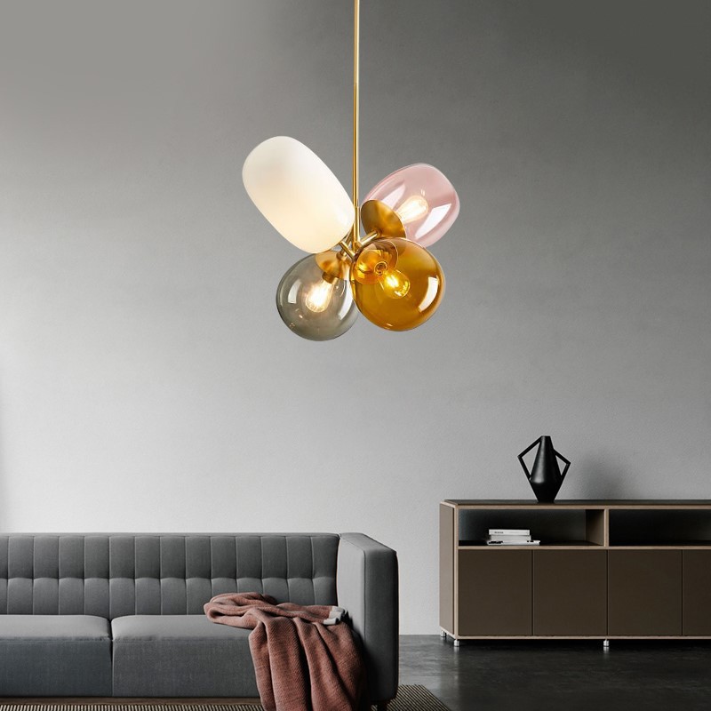 YEBMLP Macaron Glass Pendant L - Led Balloon Light ulasan dan harga