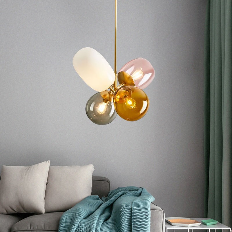 YEBMLP Macaron Glass Pendant L - Led Balloon Light ulasan dan harga