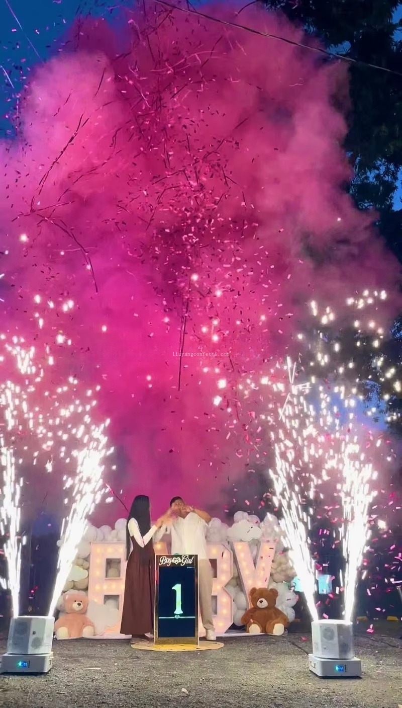 Upgraded Black Electric Confet - Confetti Cannon Tube ulasan dan harga