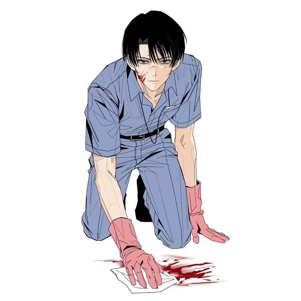 New Levi Ackerman Acrylic Stan - Event Support ulasan dan harga