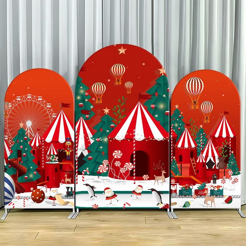 Single Side Arch Backdrop Cove - Event Launch Party ulasan dan harga