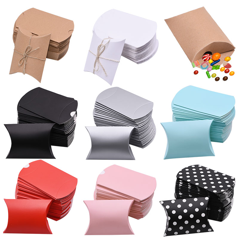 10/20/30Pcs Pillow Candy Box K - Cotton Candy Cone ulasan dan harga