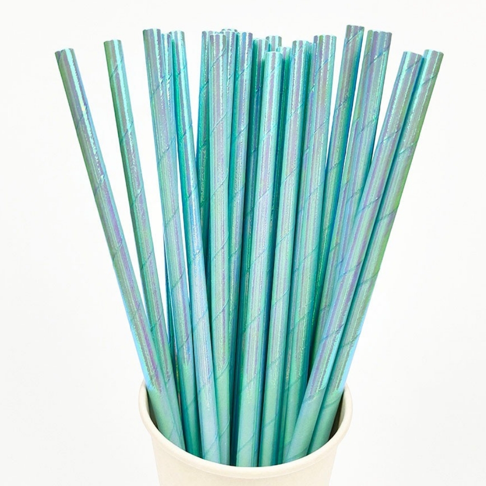 25Pcs Pearlescent Bronzing Pap - Paper Straw Color ulasan dan harga
