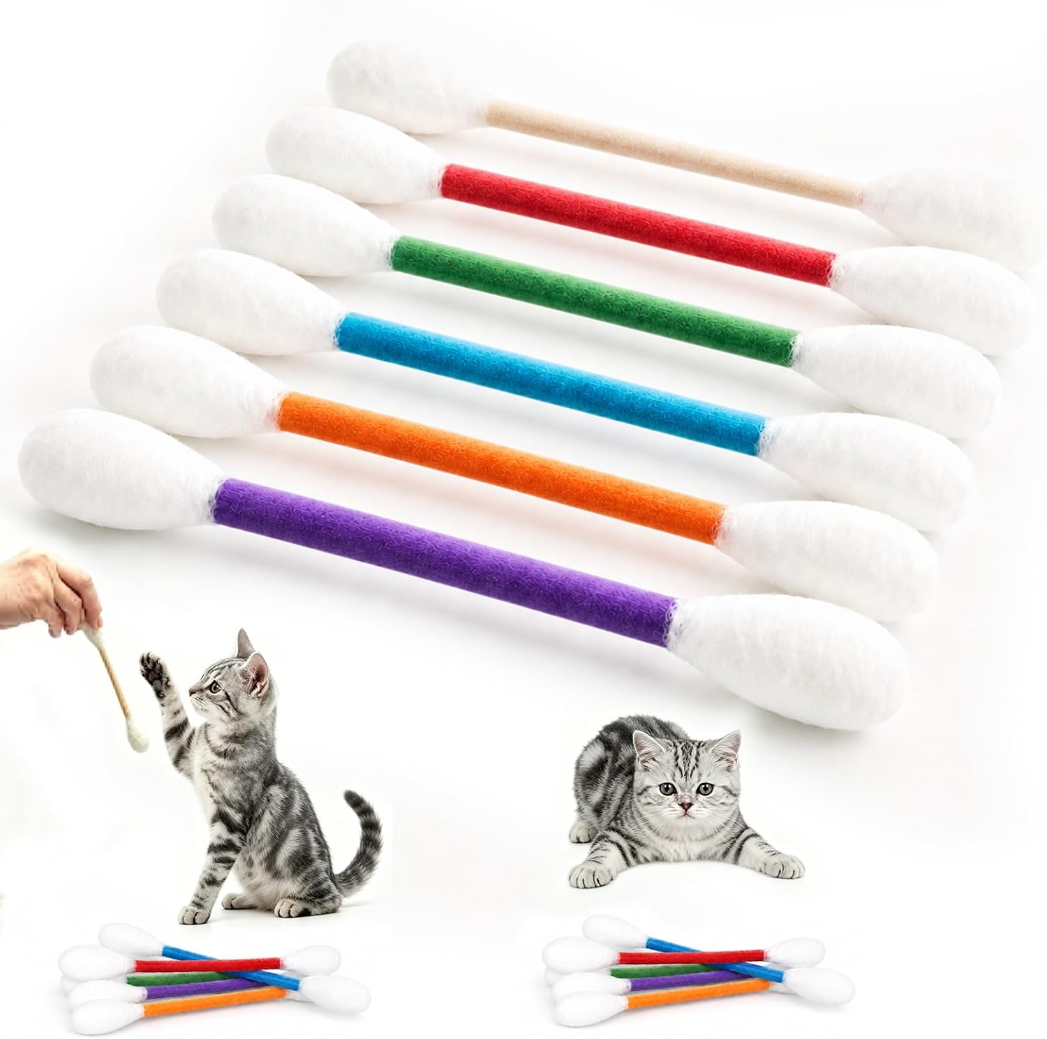 Creative cat mint toy, large c - Cotton Candy Cone ulasan dan harga
