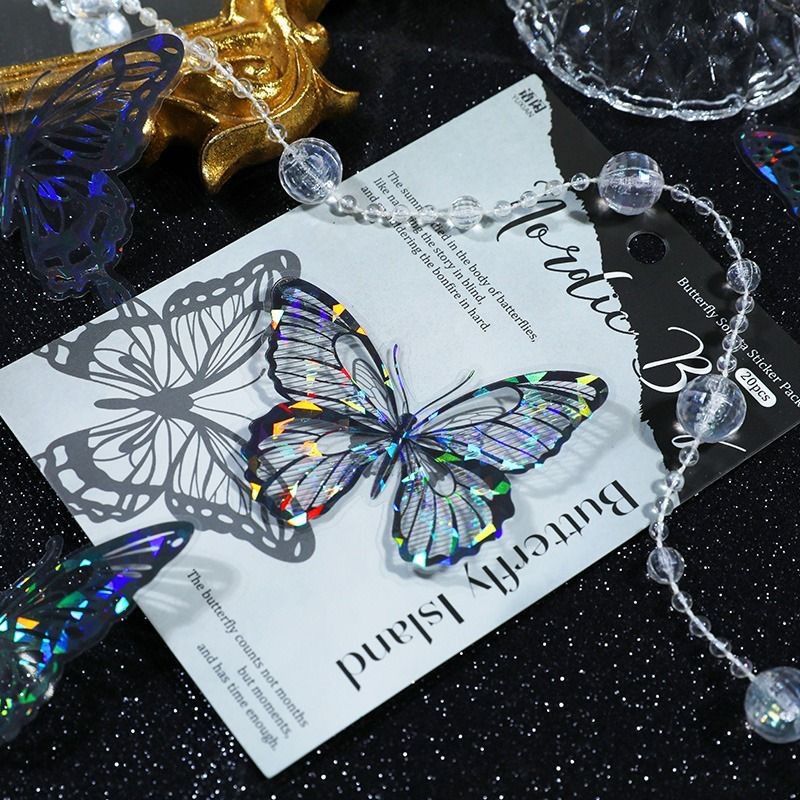 DIY 3D Bronzing PET Butterfly  - Party Event Supplier ulasan dan harga