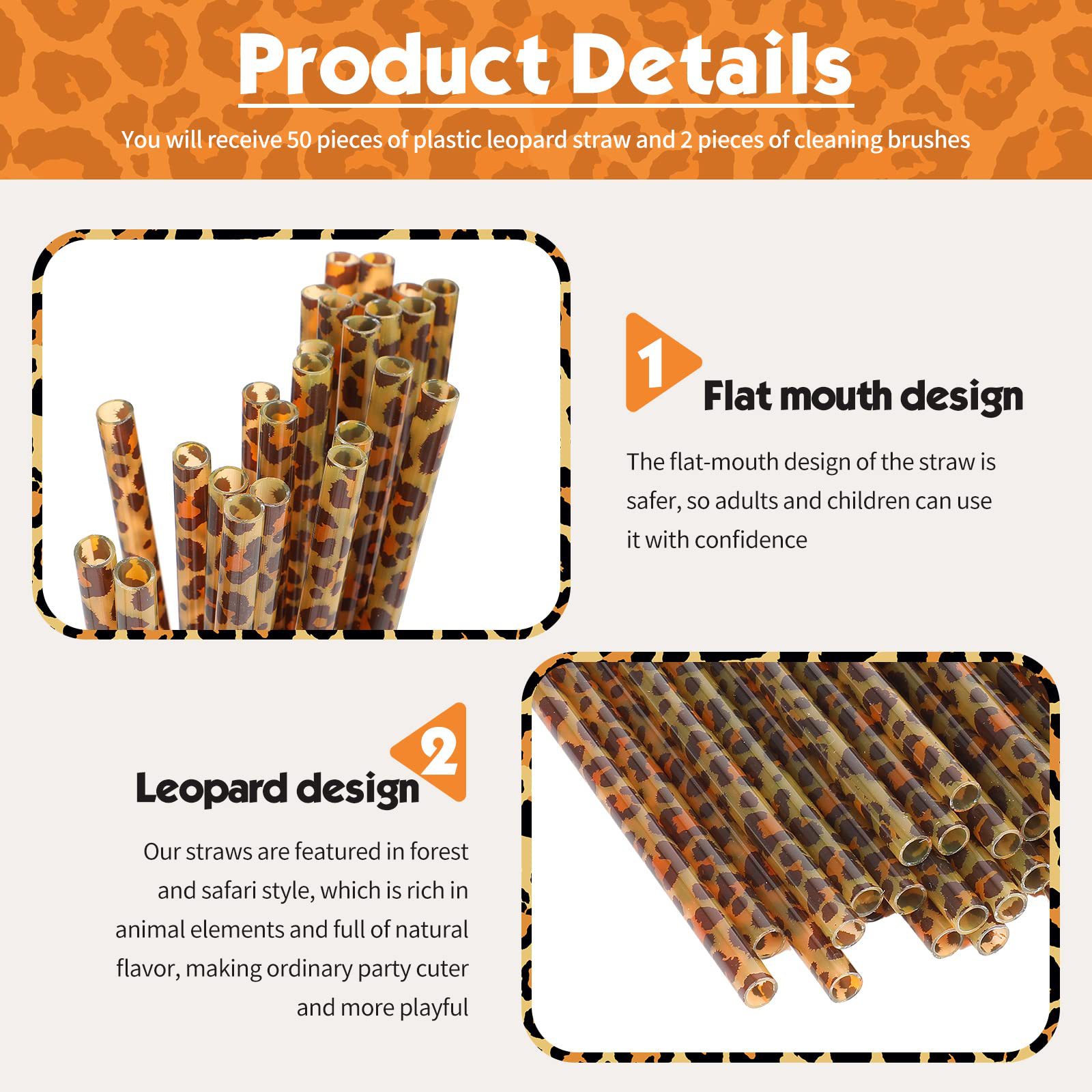 10/20/50pcs Leopard Reusable P - Plastic Cup 50Pcs ulasan dan harga