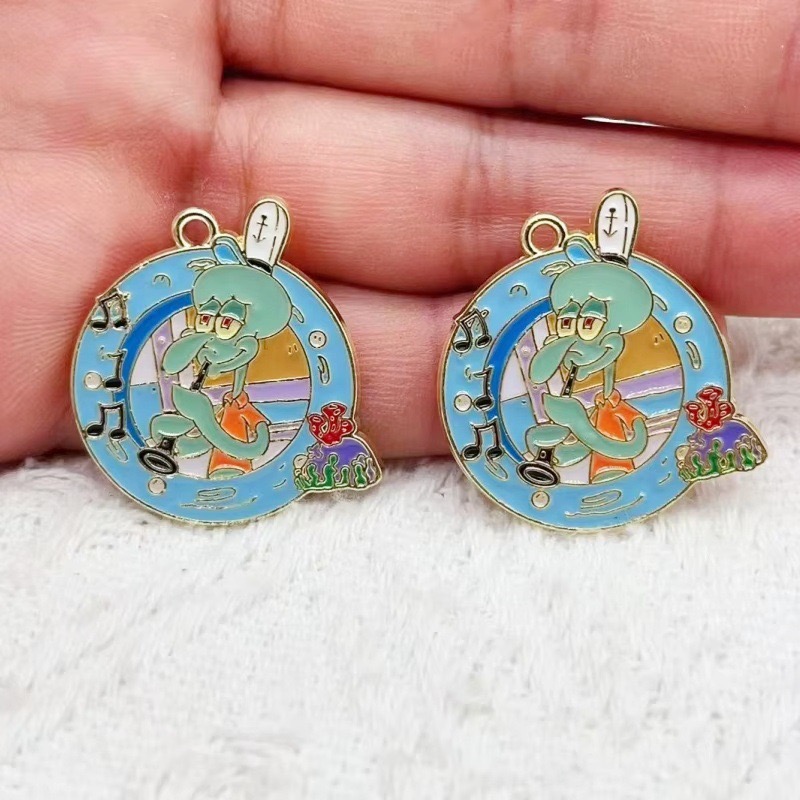10pcs cartoon anime alloy oil  - Party Favor Bag ulasan dan harga