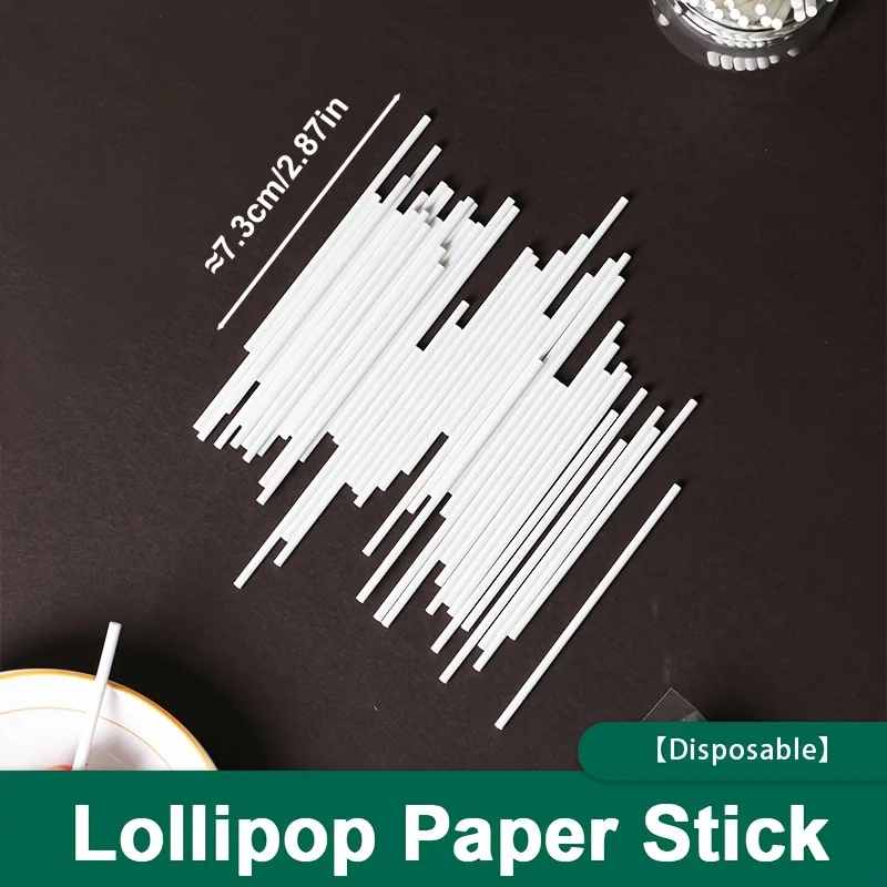 100pcs, Disposable White Kraft - Paper Straw Color ulasan dan harga