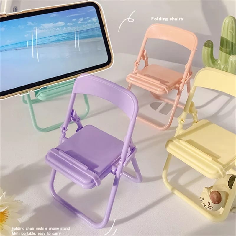 Cute Chair Phone Holder Stand  - Event Support ulasan dan harga