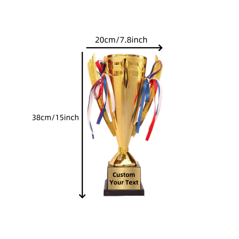 11/15inch Tall Gold Cup Trophy - Plastic Cup 50Pcs ulasan dan harga