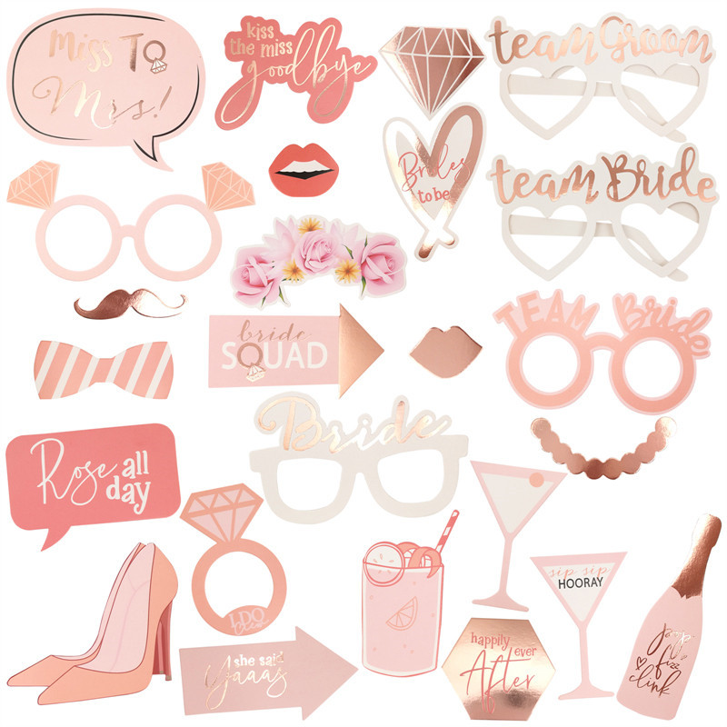 Bride To Be Photo Booth Props  - Photo Booth Frame ulasan dan harga
