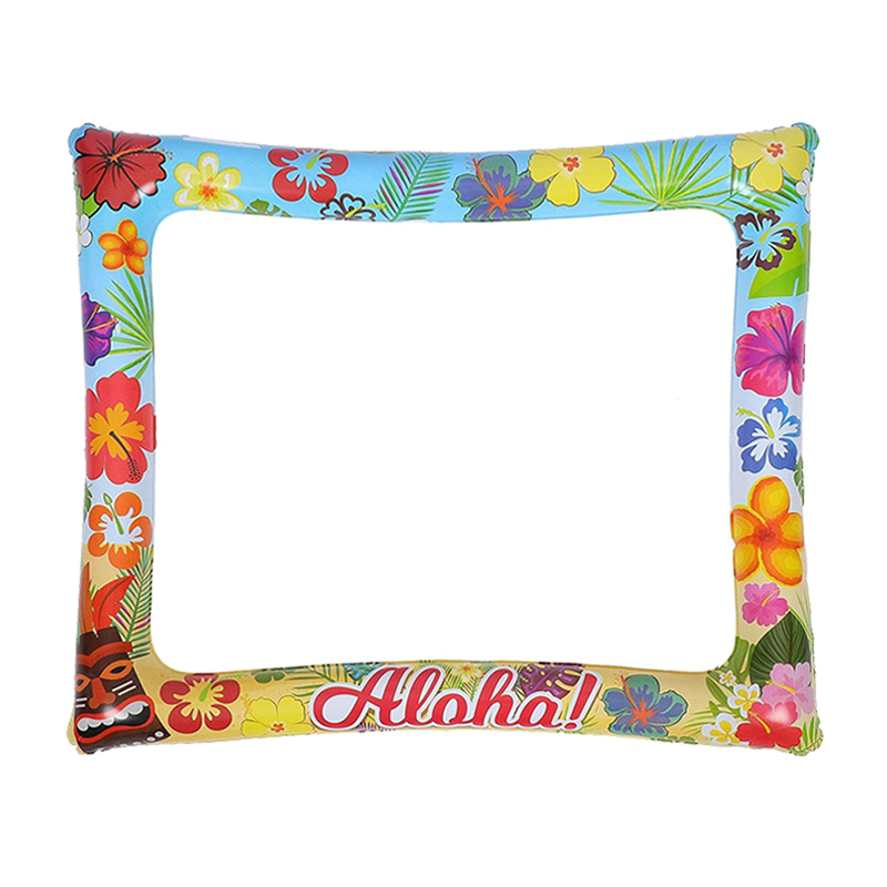 1pc Hawaiian Aloha Theme Infla - Photo Booth Frame ulasan dan harga