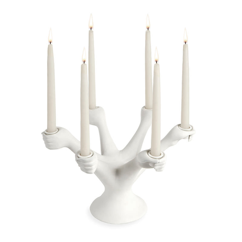 Nordic White Candle Holders Or - Centerpiece Stick ulasan dan harga