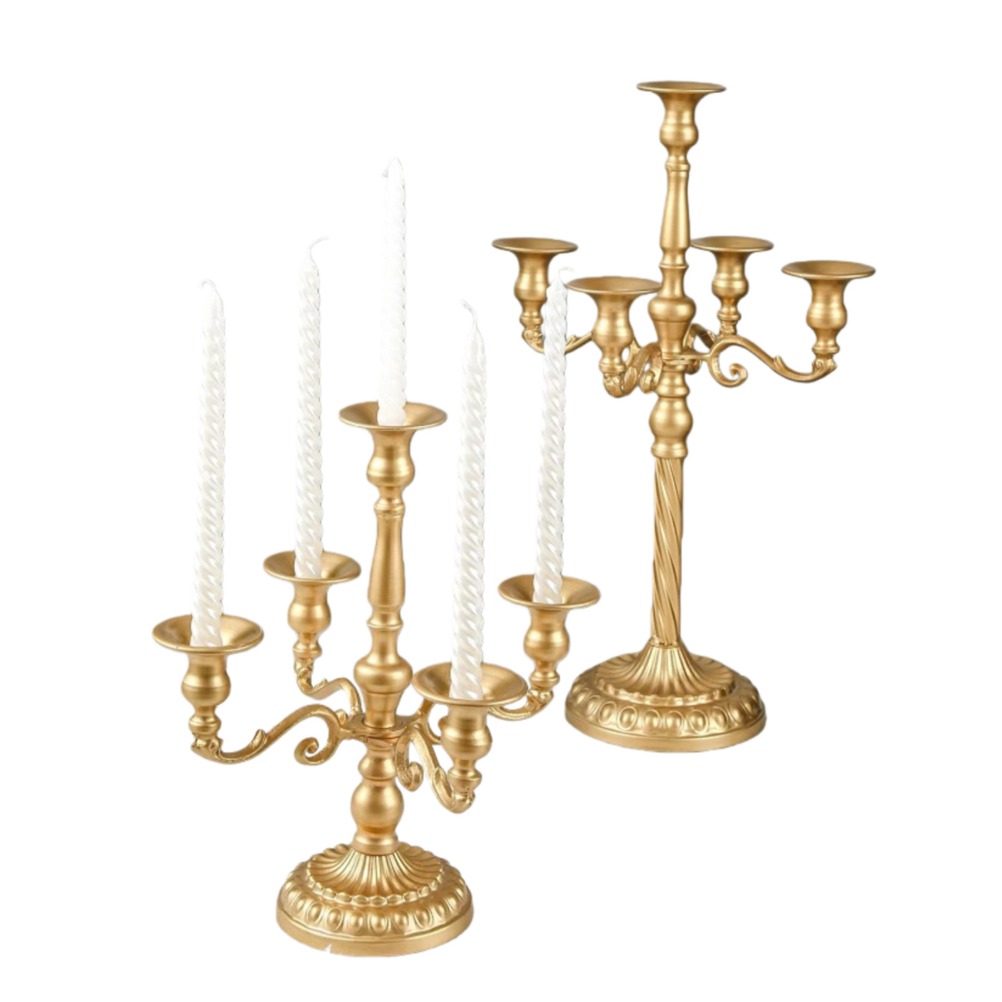 Vintage European Gold Iron Mul - Centerpiece Stick ulasan dan harga