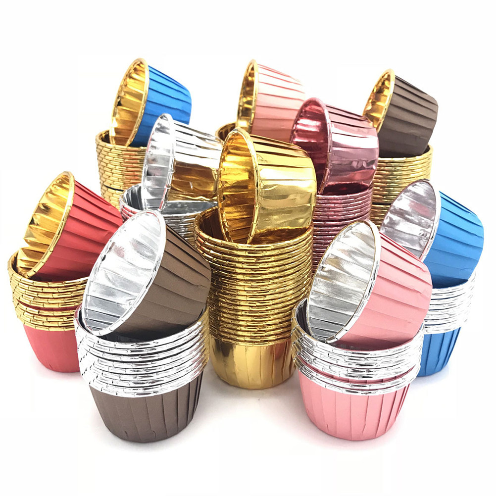50Pcs Colorful Food-Grade Pape - Plastic Cup 50Pcs ulasan dan harga