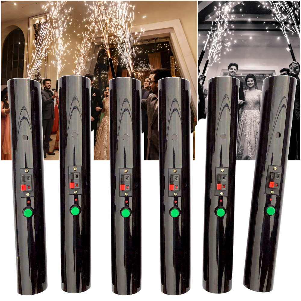 6pcs Hand Held Pyro Shooter Py - Confetti Cannon Tube ulasan dan harga