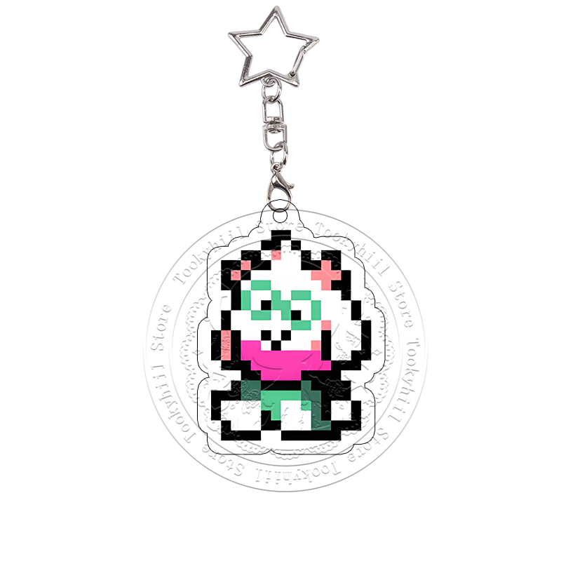 Pixel Deltarune Acrylic Keycha - Supply Event ulasan dan harga