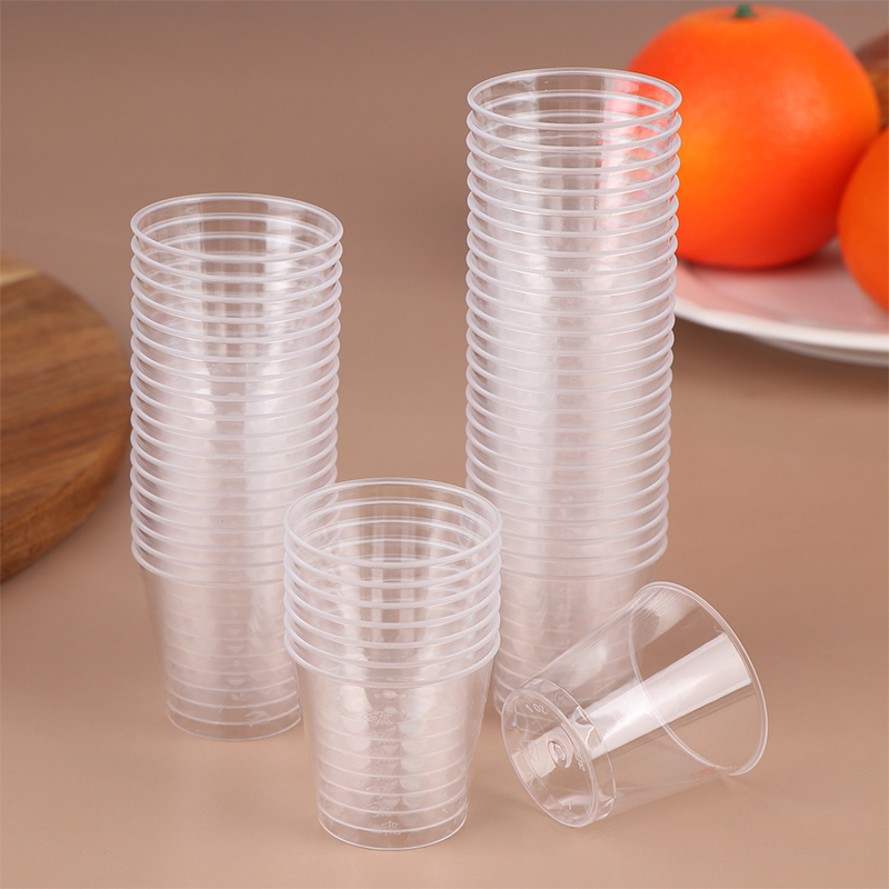 50Pcs 30ML Disposable Mini Cle - Plastic Cup 50Pcs ulasan dan harga