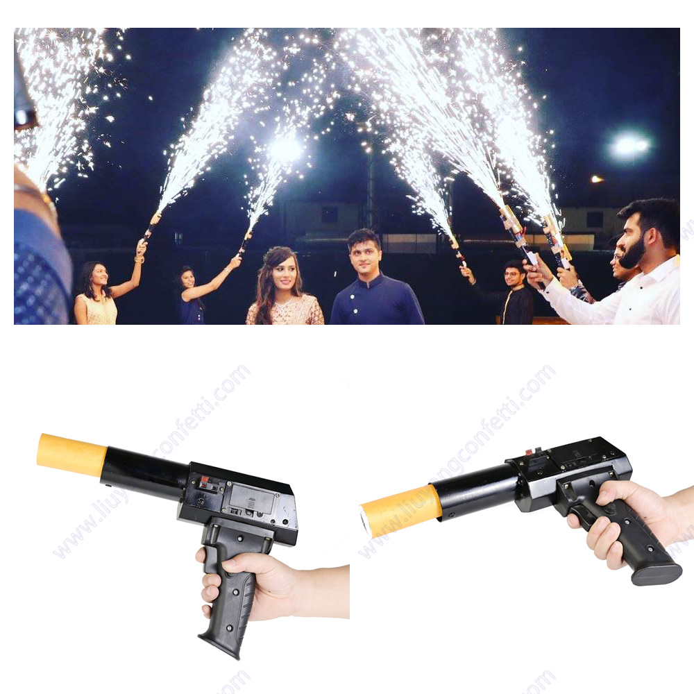 Cold Pyro Gun Hand Held Shoote - Confetti Cannon Tube ulasan dan harga