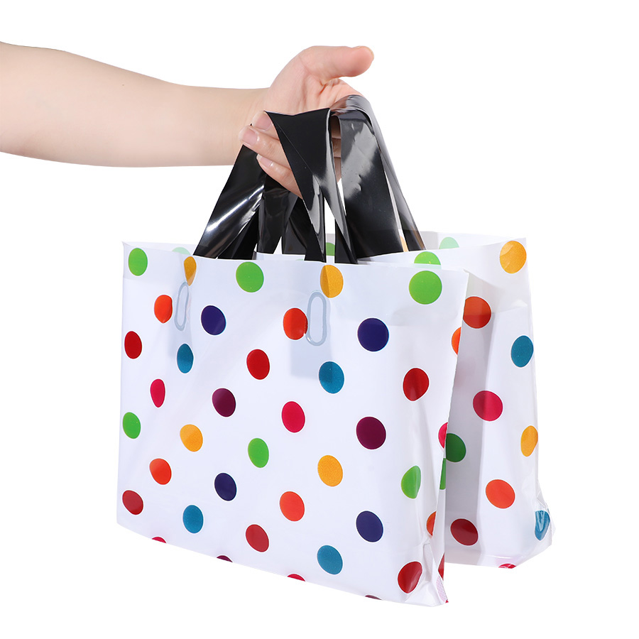 18Pcs Polka Dot Tote Bag Thick - Party Event Supply Store ulasan dan harga