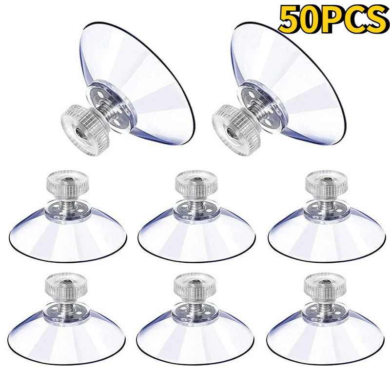 5/50pcs 25/32/41mm Round Stron - Plastic Cup 50Pcs ulasan dan harga