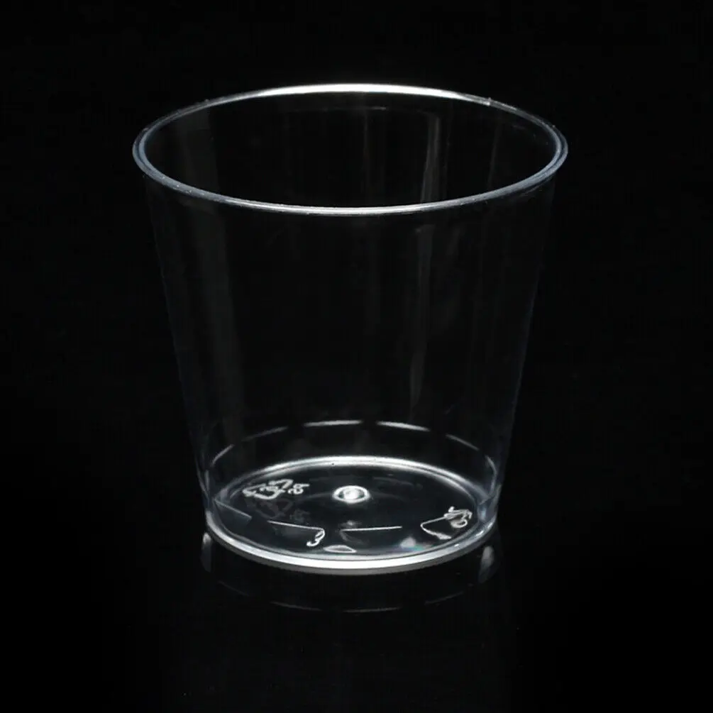 35ml 50 X Clear Plastic Jelly  - Plastic Cup 50Pcs ulasan dan harga
